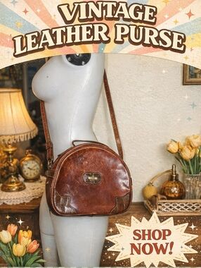 Vintage El Campero leather‎ crossbody